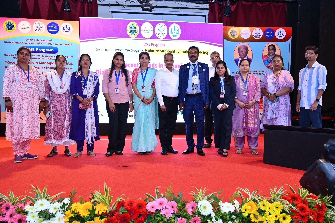 KSF team with Padma Shri Dr. Sundaram Natarajan